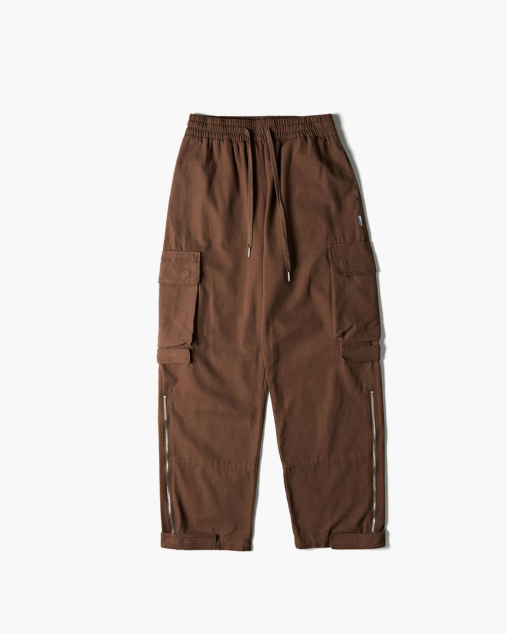 Straight-Leg Canvas Cargo Pants