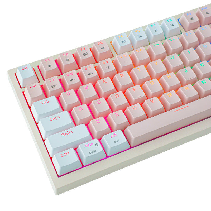 82-Key Three-Mode Gaming Mechanical Keyboard