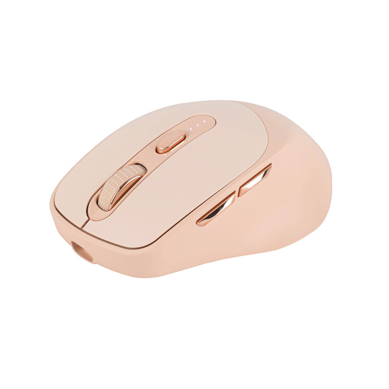 Pink Wireless Bluetooth Gaming  Mouse