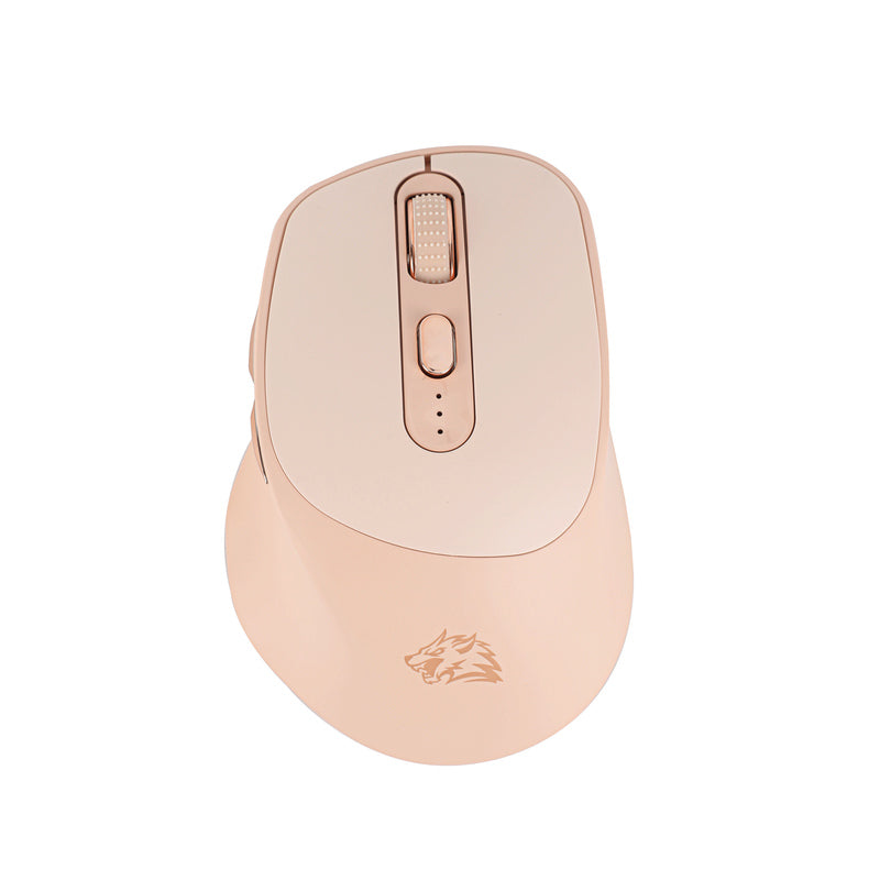 Pink Wireless Bluetooth Gaming  Mouse