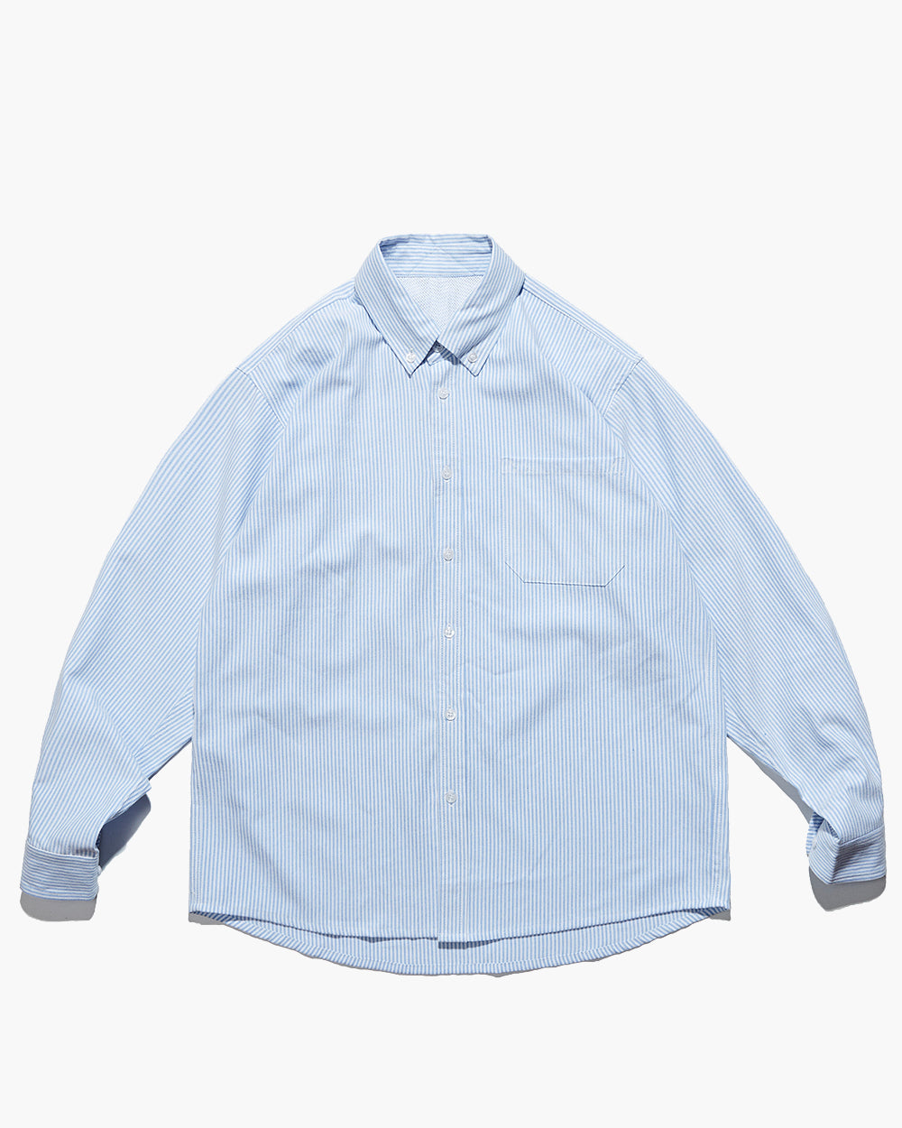 Basic Hickory Stripe Long Sleeve Shirt